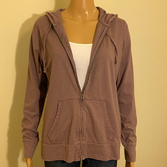Sonoma Long Sleeve Front Zip Drawstring Hoodie - Picture 1 of 3